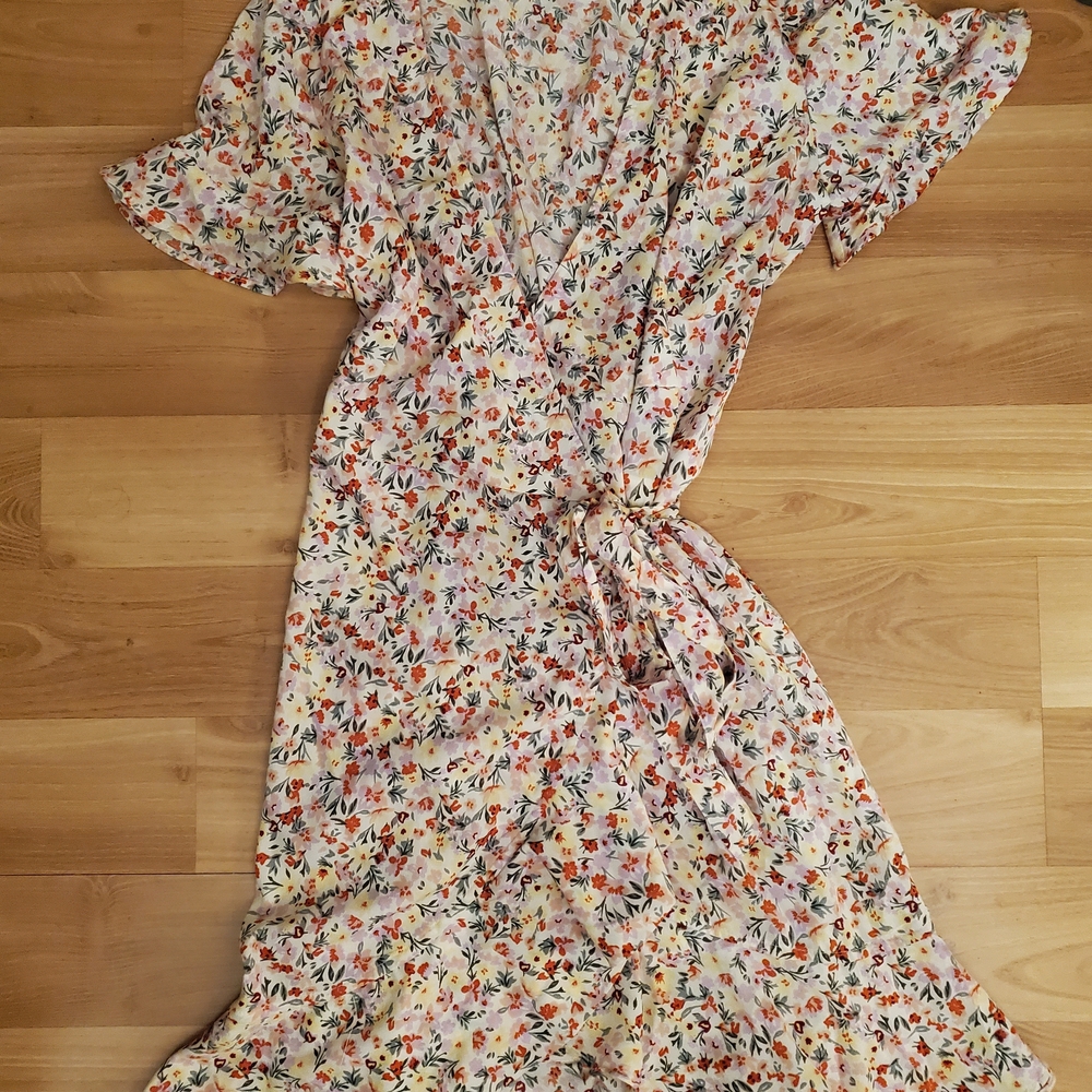 Vero Moda Multicolor Floral Maxi Dress